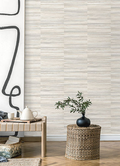 product image for Rowan White Faux Grasscloth Wallpaper from Fusion Advantage Collection by Brewster 20