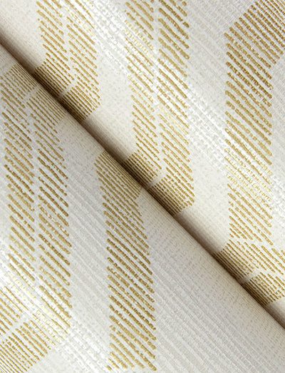 product image for Burton Gold Modern Ogee Wallpaper 87