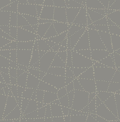 product image of Alcott Charcoal Dotted Wallpaper 545