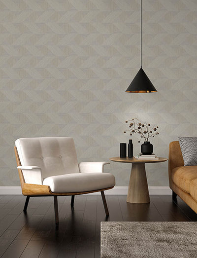 product image for Presley Grey Tessellation Wallpaper 15