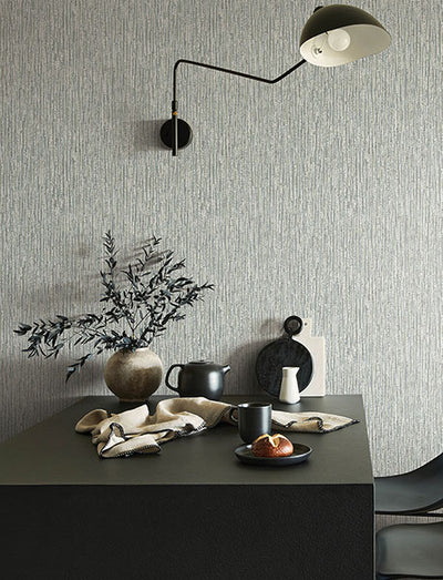 product image for Corliss Grey Beaded Strands Wallpaper 25