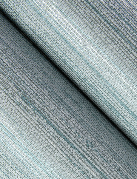 media image for Sheehan Light Blue Faux Grasscloth Wallpaper 23