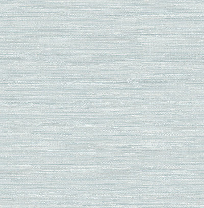 product image for Sheehan Light Blue Faux Grasscloth Wallpaper 18