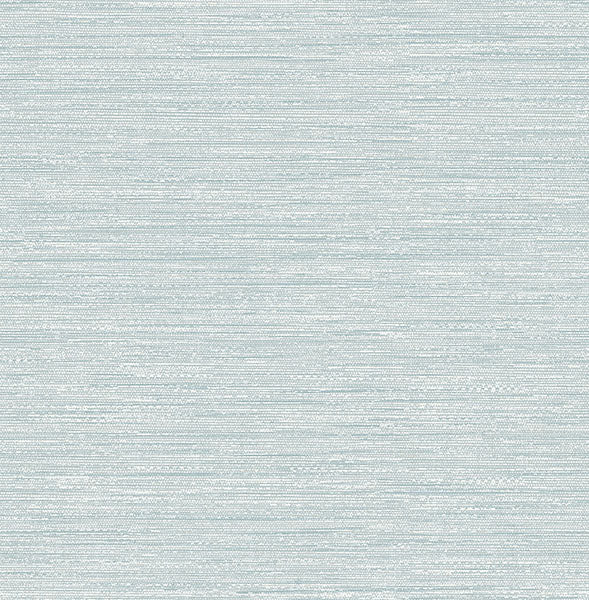 media image for Sheehan Light Blue Faux Grasscloth Wallpaper 297