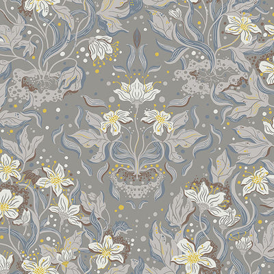 product image of Lisa Stone Floral Damask Wallpaper 590