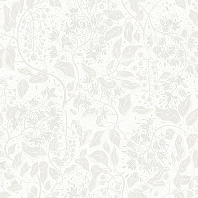 product image of Turi Light Grey Twining Vines Wallpaper 587