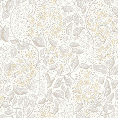 product image of Turi Khaki Twining Vines Wallpaper 547