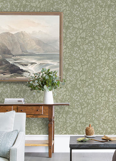 product image for Turi Moss Twining Vines Wallpaper 90