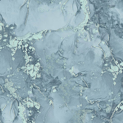 product image for Grandin Dark Blue Marbled Wallpaper 12