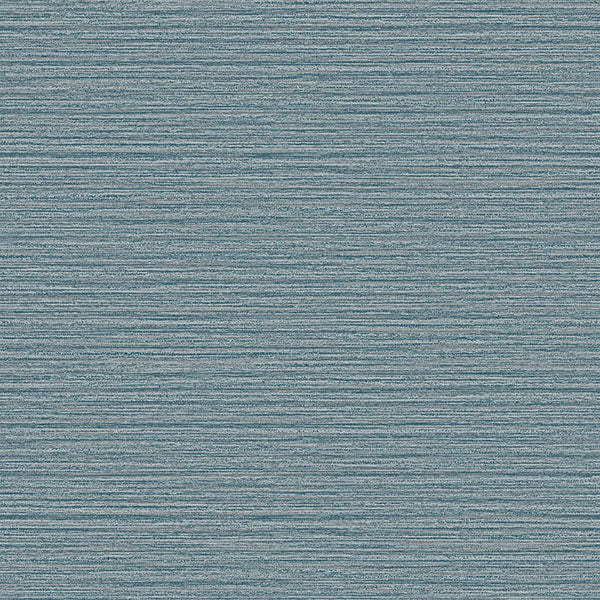 media image for Hazen Blue Shimmer Stripe Wallpaper 243