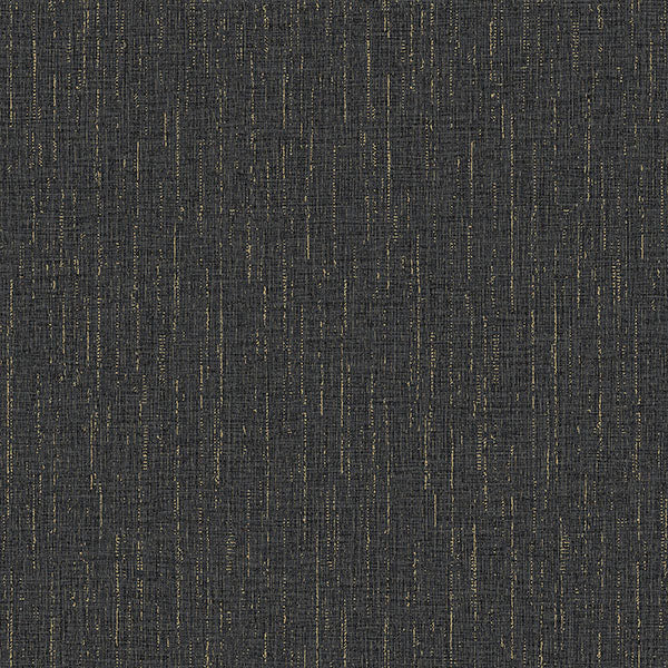 media image for Sanburn Black Metallic Linen Wallpaper 226