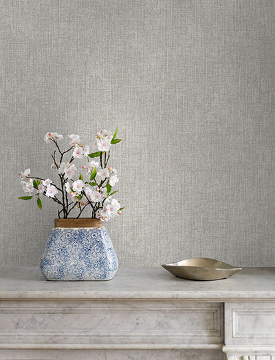 product image for Glenburn Dove Woven Shimmer Wallpaper 1