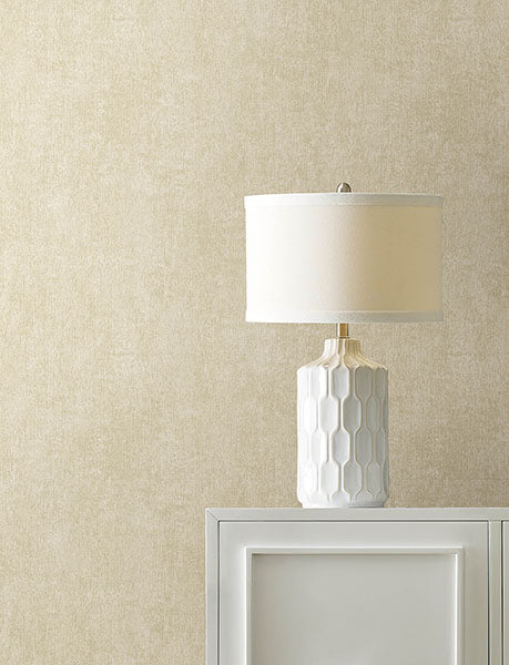 media image for Edmore Taupe Faux Suede Wallpaper 211