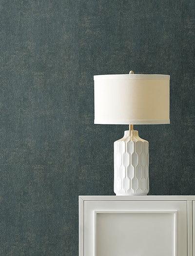 product image for Edmore Slate Faux Suede Wallpaper 77