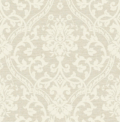 product image for Evette Neutral Damask Wallpaper 88