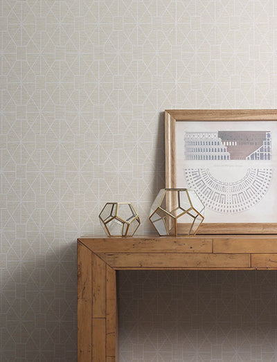 product image for Stevenson Natural Trellis Wallpaper 88