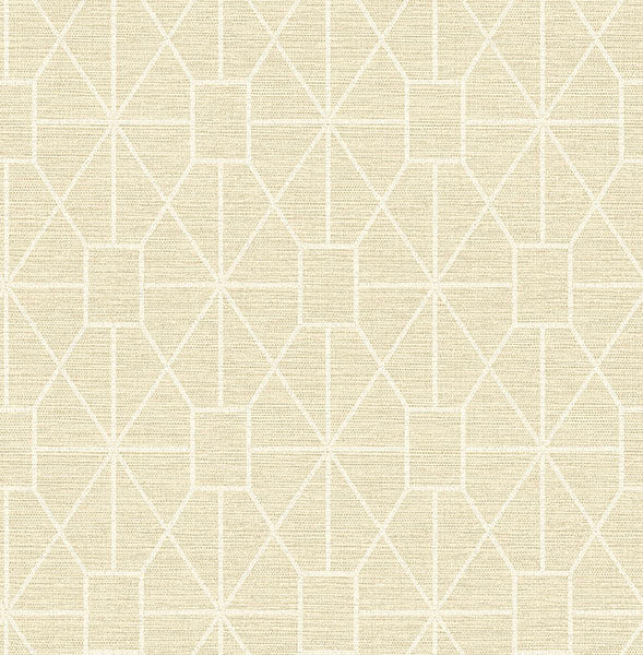 media image for Stevenson Natural Trellis Wallpaper 297