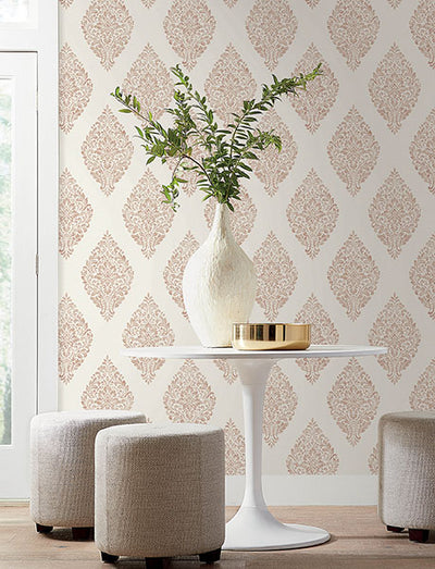 product image for Gillian Copper Medallion Wallpaper 97