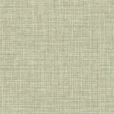 product image for Tuckernuck Green Faux Linen Wallpaper 30