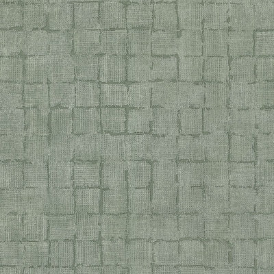 product image of Blocks Sage Checkered Wallpaper 587