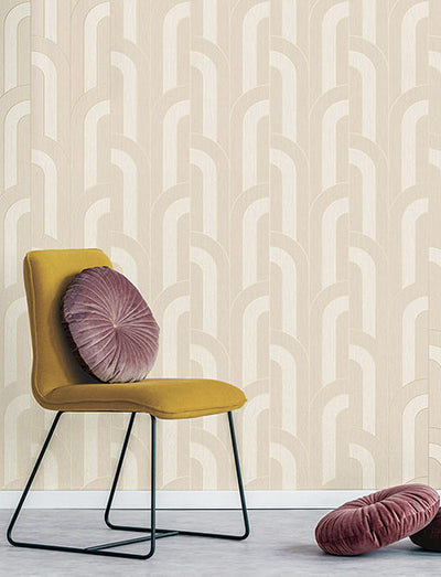 product image for Ezra Blush Arch Wallpaper 74