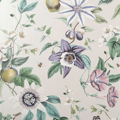 product image of Sierra Silver Floral Wallpaper 571