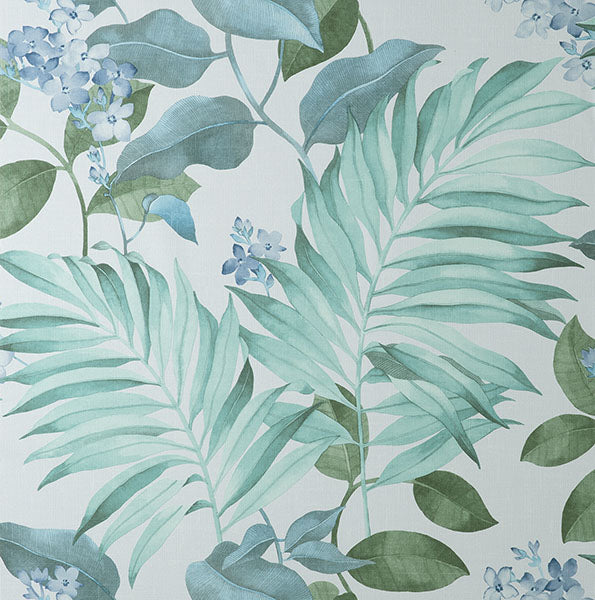 media image for Eden Grey Tropical Wallpaper 230