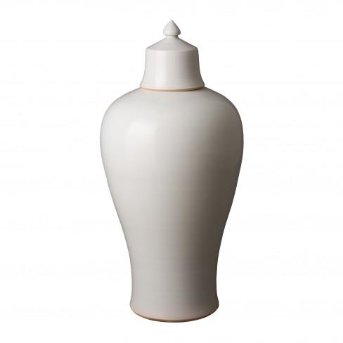 media image for Porcelain Lidded Meiping Vase Flatshot Image 243