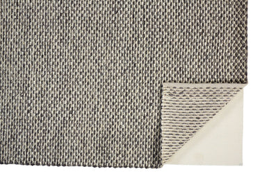 product image for Genet Hand Woven Gray and Ivory Rug by BD Fine Fold Image 1 35