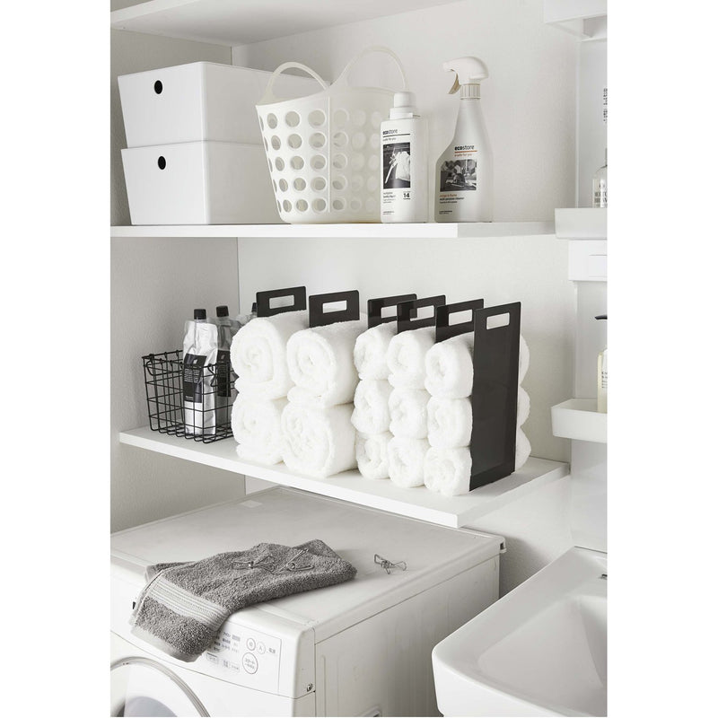 Yamazaki Home | Tower Towel Storage Organizer White
