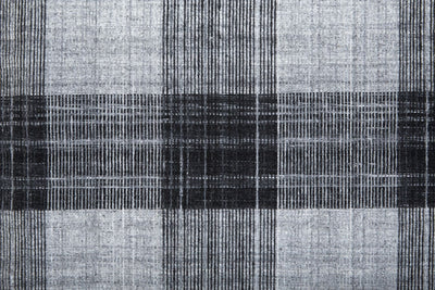 product image for Moya Flatweave Black and Gray Rug by BD Fine Texture Image 1 93
