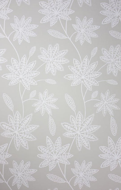 product image for Chenar Wallpaper in silver from the Persian Garden Collection by Osborne & Little 7