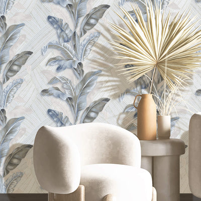 product image for Palma Ligjt Blue Wallpaper from Stratum Collection by Galerie Wallcoverings 20