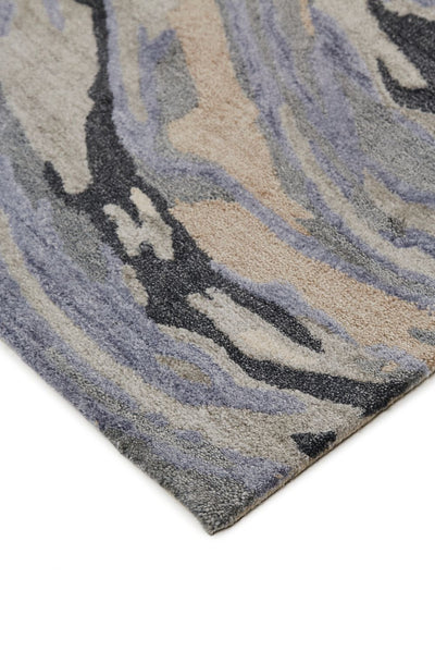 product image for Orwell Hand Tufted Blue and Beige Rug by BD Fine Corner Image 1 58
