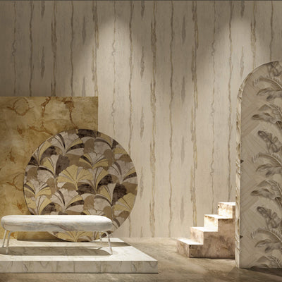 product image for Verticale Neutrals/Metallic Wallpaper from Stratum Collection by Galerie Wallcoverings 56