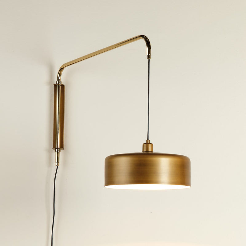 media image for jeno swing arm wall sconce by jamie young 4jeno lgbr 2 254