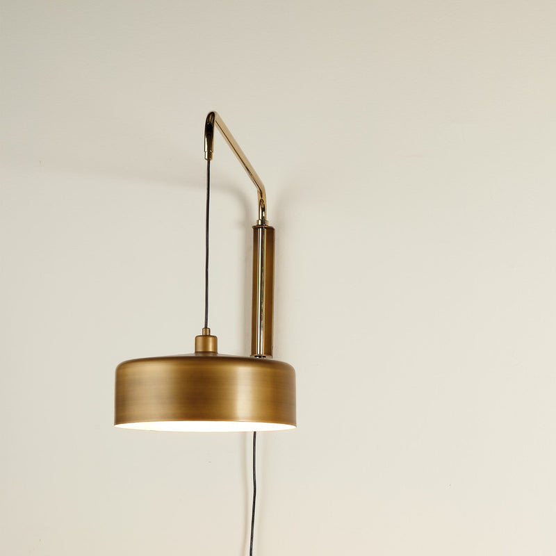 media image for jeno swing arm wall sconce by jamie young 4jeno lgbr 4 261