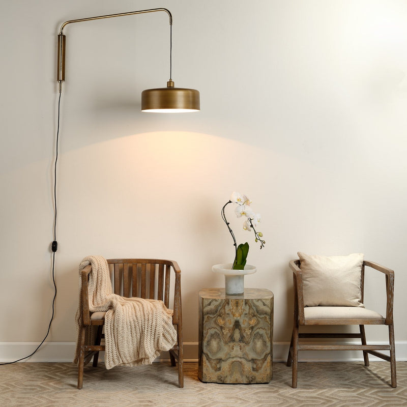 media image for jeno swing arm wall sconce by jamie young 4jeno lgbr 7 287