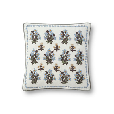 product image of Blue & Multi Pillow Flatshot Image 1 567