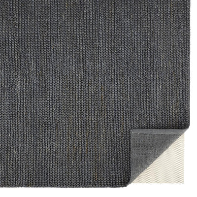 product image for Lorne Hand Woven Dark Navy Blue Rug by BD Fine Fold Image 1 25