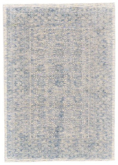product image of Michener Ivory and Blue Rug by BD Fine Flatshot Image 1 552