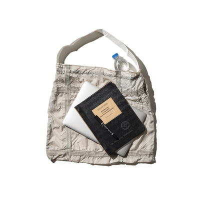 product image of vintage parachute light bag white design by puebco 1 587