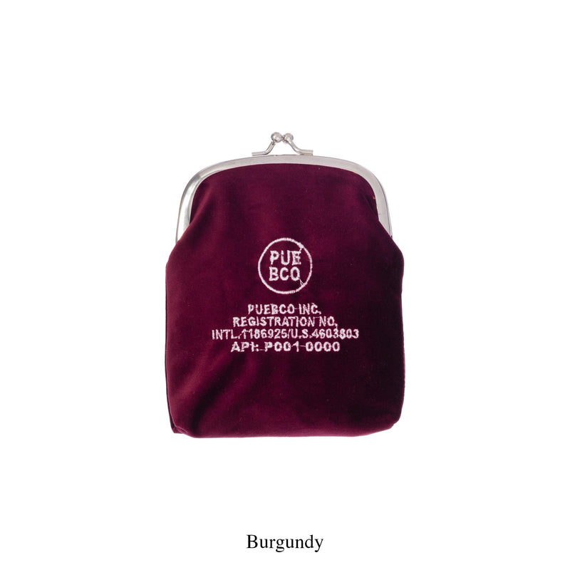 media image for velvet frame pouch burgundy design by puebco 3 259