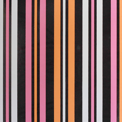 product image of Stripe Retro Wallpaper in Blue/Multi 594