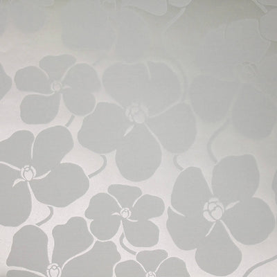 product image of Floral Metallic Wallpaper in Grey 542