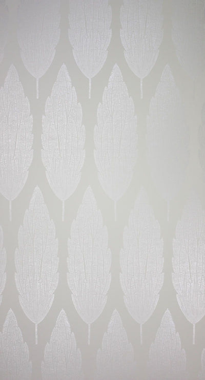 product image of Sample Cypres Wallpaper in gray from the Perroquet Collection by Nina Campbell 574