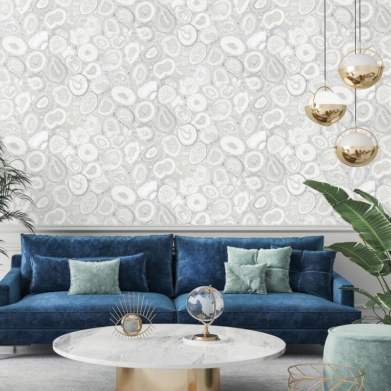 media image for Filo Agate Wallpaper in Sea Salt 225