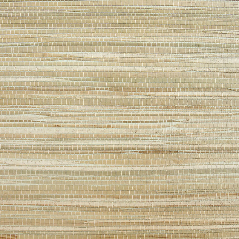 media image for Grasscloth Natural Texture Wallpaper in Brown/Cream/Green 287