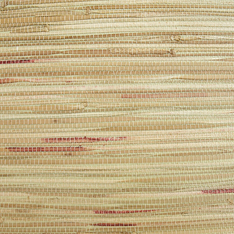 media image for Grasscloth Natural Texture Wallpaper in Brown/Red 263