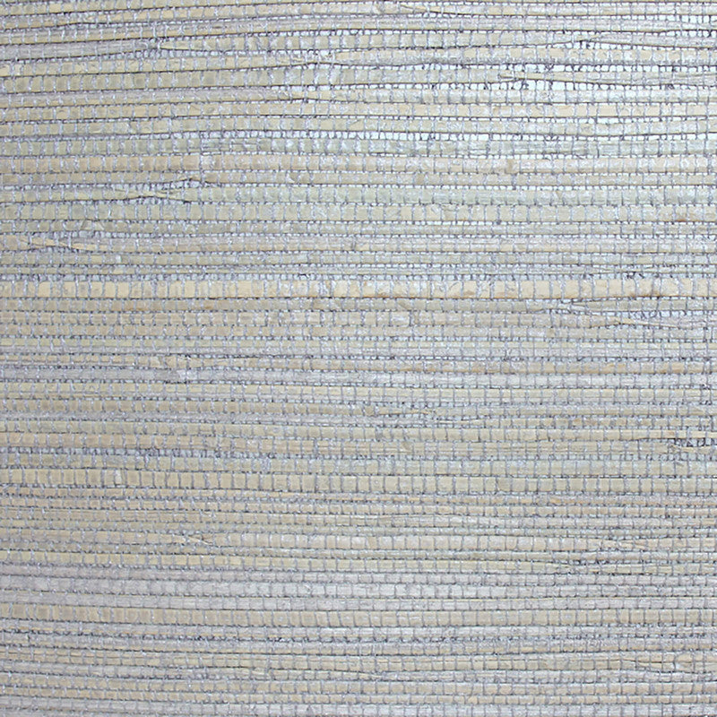 media image for Grasscloth Natural Texture Wallpaper in Blue/Taupe 25